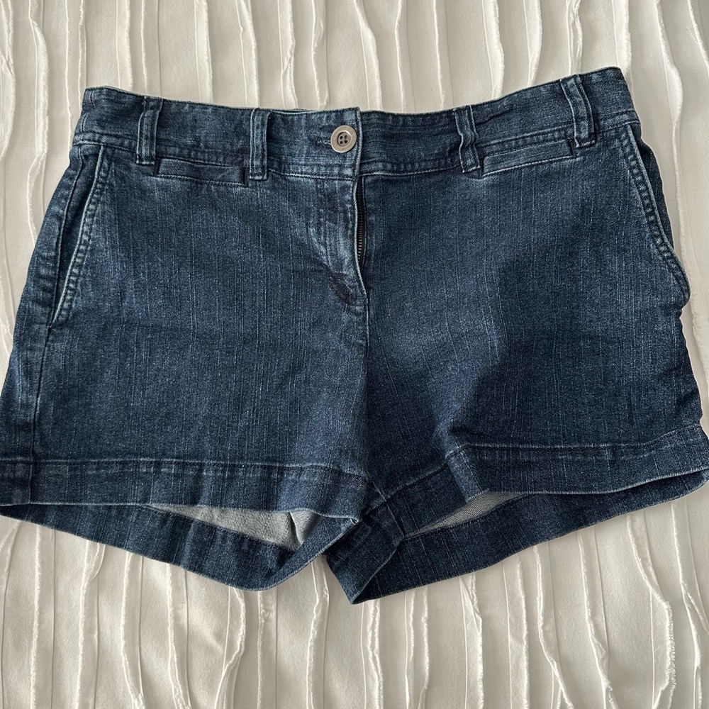 3 pairs of shorts - Michael Kors, Whte  Bermuda Shts, Loft and Banana denim shts